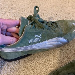 Puma Suede Sneakers, green